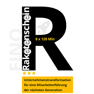 EINO Raketenschein - 8 x 120 Minuten Profi-Coaching inkl. 4 Add-ons + 5 weitere Nutzer + 100GB