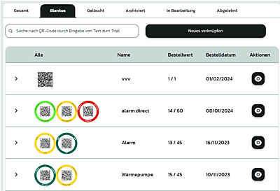 Unbegrenzt QR-Codes erstellen Unbegrenzt QR-Codes erstellen