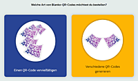 Unbegrenzt QR-Codes erstellen